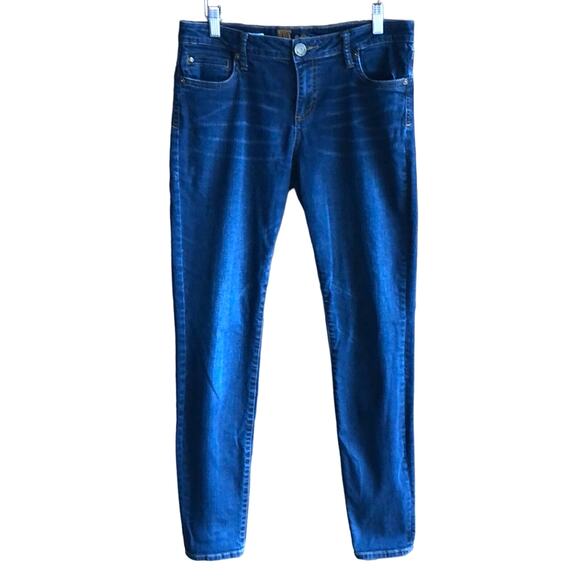 KUT From The Kloth Viv Toothpick Dark Wash Skinny Jeans Size 6 - Picture 1 of 9